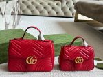 Gucci  Marmont handle  bag size : 20/27 cm - Image 6