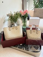 Gucci Ophidia tote beige size： 40 cm/ 25 cm