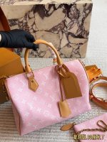LOUIS VUITTON LV speedy30cm P9 pink