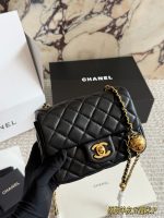 chanel CF mini double flap bag timeless  size : 17*13cm/20*12cm - Image 3