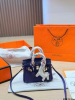  Hermes birkin 20 bag size : 20x14 cm - Image 2