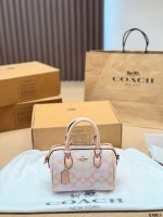 Coach mini Rowan boston bag size : 17 x 15cm - Image 6