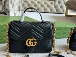 Gucci  Marmont handle  bag size : 20/27 cm - Image 5