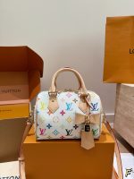 LOUIS VUITTON lv speedy20 murakami white