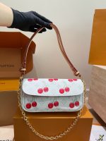 LOUIS VUITTON lv ivy bag size : 22*12cm