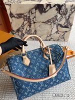 LOUIS VUITTON LV speedy30cm denim