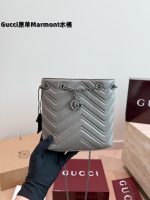 Gucci  Marmont bucket mini bag size : 18X 13CM - Image 2