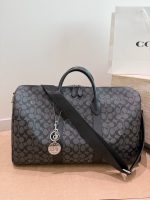 Coach Wesley duffle travel bag size : 41×31×15cm - Image 10