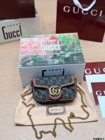 Gucci  Marmont mini chain  bag size :16.5×9.5×4.5cm