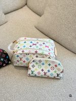 LOUIS VUITTON lv vanity Toiletry Bag size : 28*16cm - Image 4