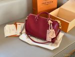LOUIS VUITTON LV speedy30 cm red leather