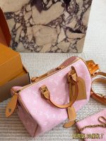 LOUIS VUITTON LV speedy30cm P9 pink - Image 4