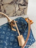 LOUIS VUITTON LV speedy30cm denim - Image 3