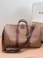 Coach Wesley duffle travel bag size : 41×31×15cm