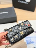 Chanel CF double flap timeless size : 19 x 12cm - Image 4
