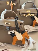 Hermes kelly bag size : 19*12.5cm - Image 4