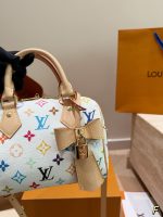 LOUIS VUITTON lv speedy20 murakami white - Image 5