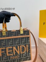 fendi tote size :  23 cm - Image 4