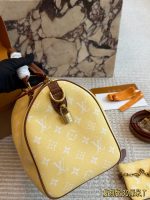 LOUIS VUITTON LV speedy30cm P9 dark handle - Image 5