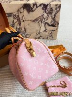 LOUIS VUITTON LV speedy30cm P9 pink - Image 5