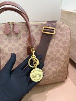 Coach Wesley duffle travel bag size : 41×31×15cm - Image 3
