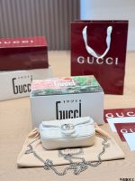 Gucci  Marmont mini chain  bag size :16.5×9.5×4.5cm - Image 5