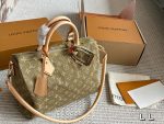 LOUIS VUITTON LV Speedy30 cm denim green - Image 6