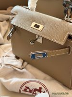 Hermes kelly bag size : 19*12.5cm - Image 5