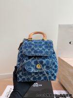 COACH Riya backpack size : 20×25 cm - Image 5