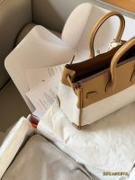  Hermes birkin 25 bag canvas size : 25 cm - Image 5