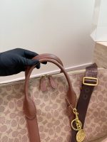 Coach Wesley duffle travel bag size : 41×31×15cm - Image 4