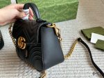 Gucci  Marmont handle  bag size : 20/27 cm - Image 8