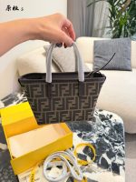 Fendi mini roll tote size : 16cm - Image 8