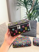 LOUIS VUITTON lv vanity Toiletry  Bag size : 35.0×19.0x9.0/22.5×14.0×8.5 /17.0×9.5×8.5 - Image 7