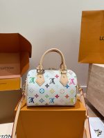 LOUIS VUITTON lv speedy20 murakami white - Image 7