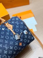 LOUIS VUITTON LV speedy30 cm denim - Image 6