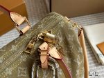 LOUIS VUITTON LV Speedy30 cm denim green - Image 8