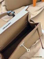 Hermes kelly bag size : 19*12.5cm - Image 7