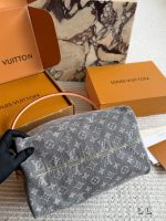LOUIS VUITTON LV speedy30 cm black denim - Image 8