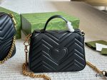 Gucci  Marmont handle  bag size : 20/27 cm - Image 10