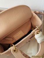 DIOR lady dior pink  size : 21cm - Image 8