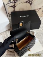 chanel CF mini double flap bag timeless  size : 17*13cm/20*12cm - Image 10