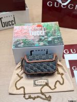 Gucci  Marmont mini chain  bag size :16.5×9.5×4.5cm - Image 8