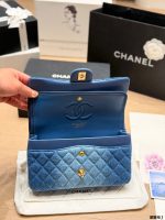 CHANEL CF timeless double flap bag size : 25x15cm - Image 9