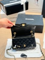 Chanel CF double flap timeless size : 19 x 12cm - Image 9