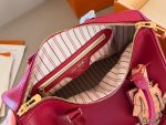 LOUIS VUITTON LV speedy30 cm red leather - Image 9