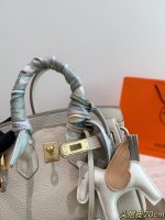 Hermes birkin 20 bag   size : 20x14 cm - Image 8