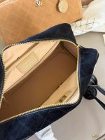 chanel bowling bag coco suede size： 36*20cm - Image 9