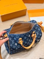 LOUIS VUITTON LV speedy30 cm denim - Image 9