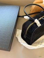 Chanel bowling bag coco handle hobo suede size ：36*20cm - Image 7
